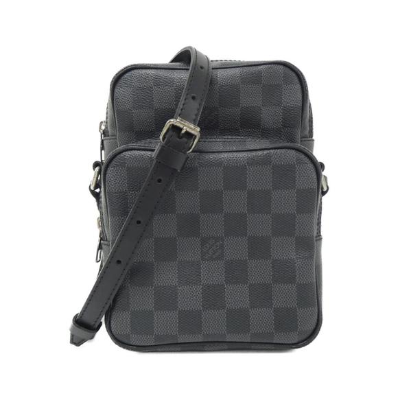 LOUIS VUITTON Silver Damier Shoulder Bag - Picture 1 of 9